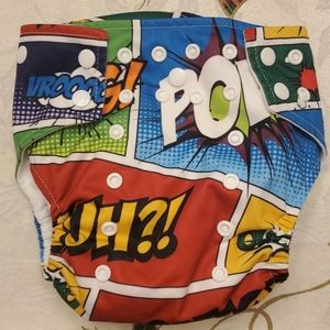 Comics Cloth Diaper BBcloth